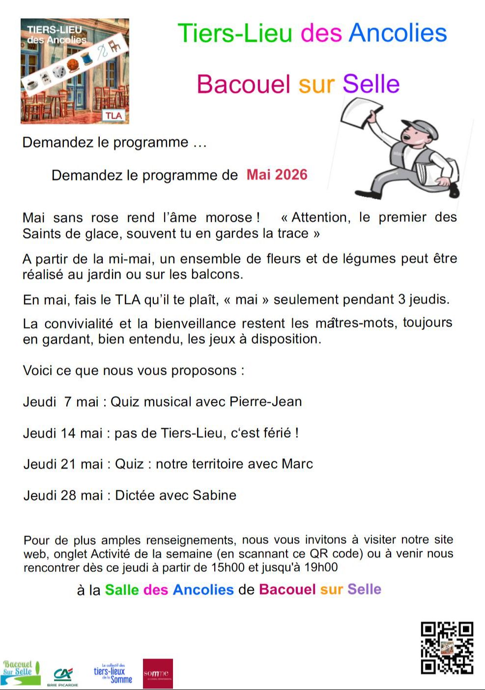Activités du mois...