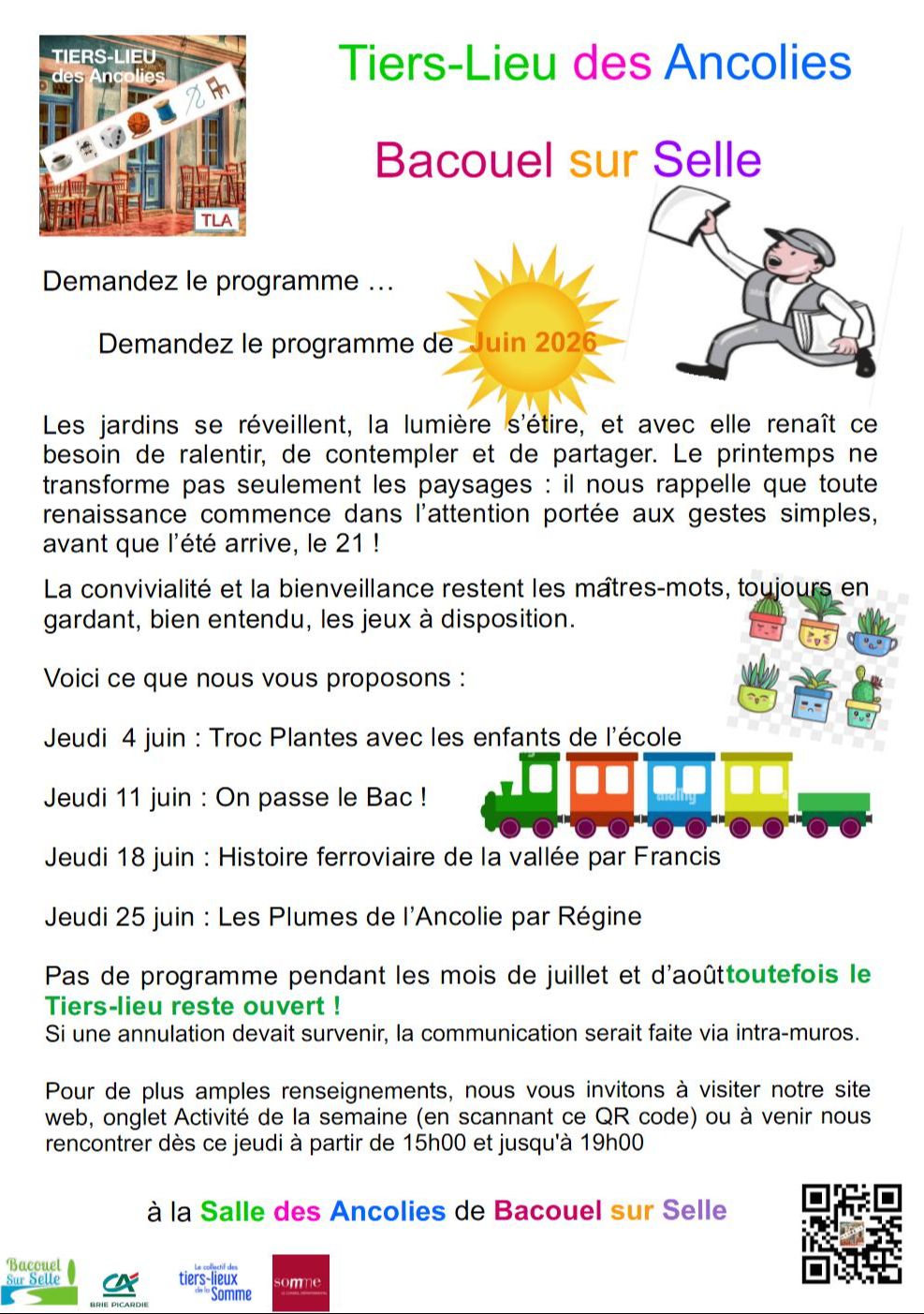Activités du mois...