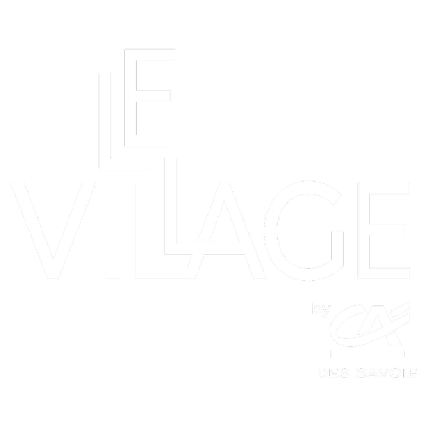 Logo Le Village by CA des Savoie