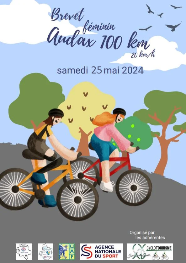 2024 Brevet Audax Féminin  100 km