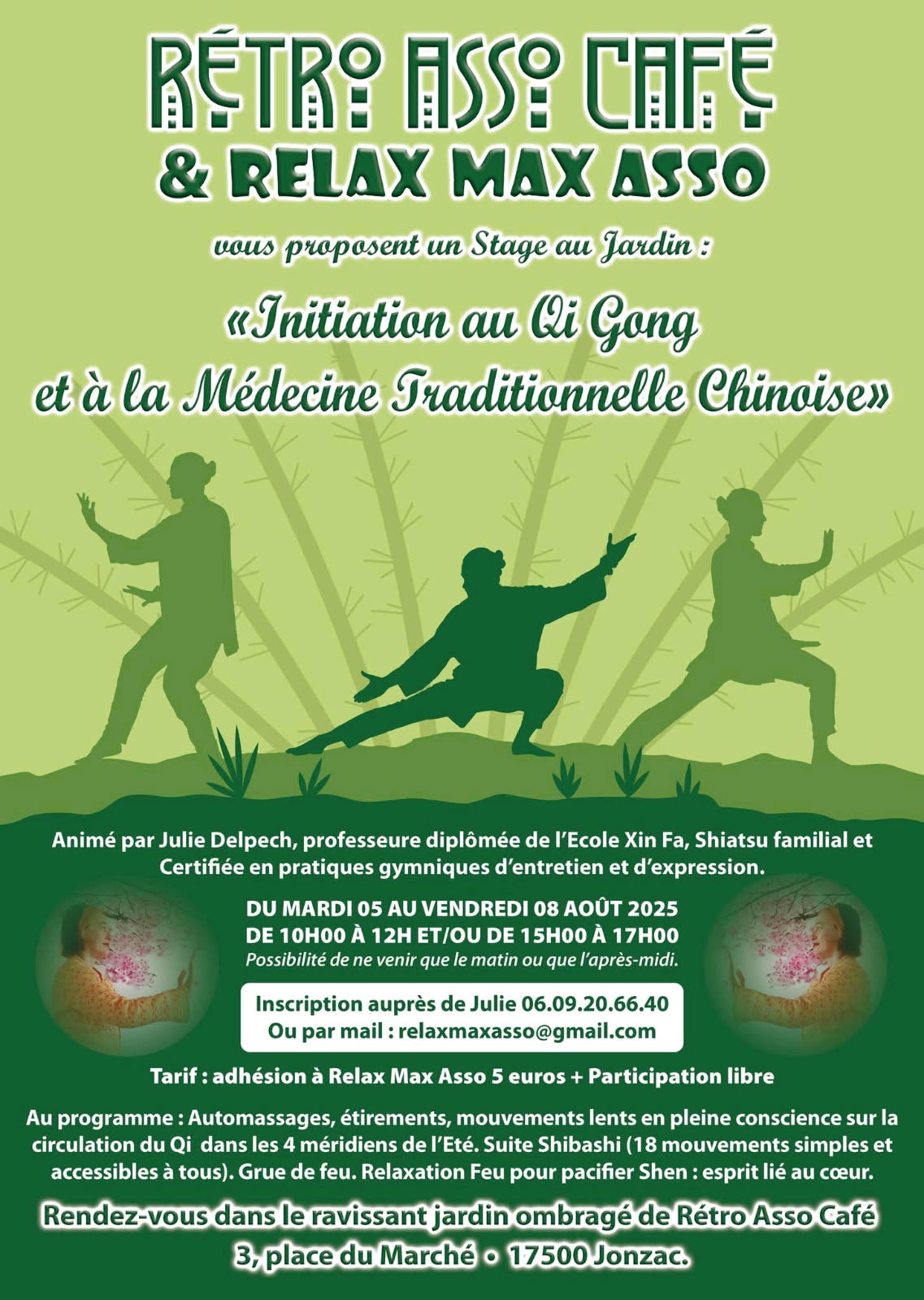 Initiation au Qi Gong et à la Médecine Traditionnelle Chinoise