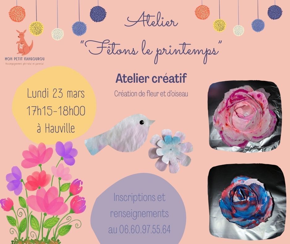 Atelier créatif : Fêtons le printemps