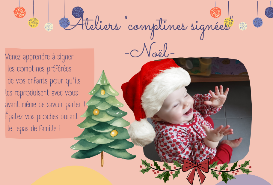 Atelier Comptines signées de Noël