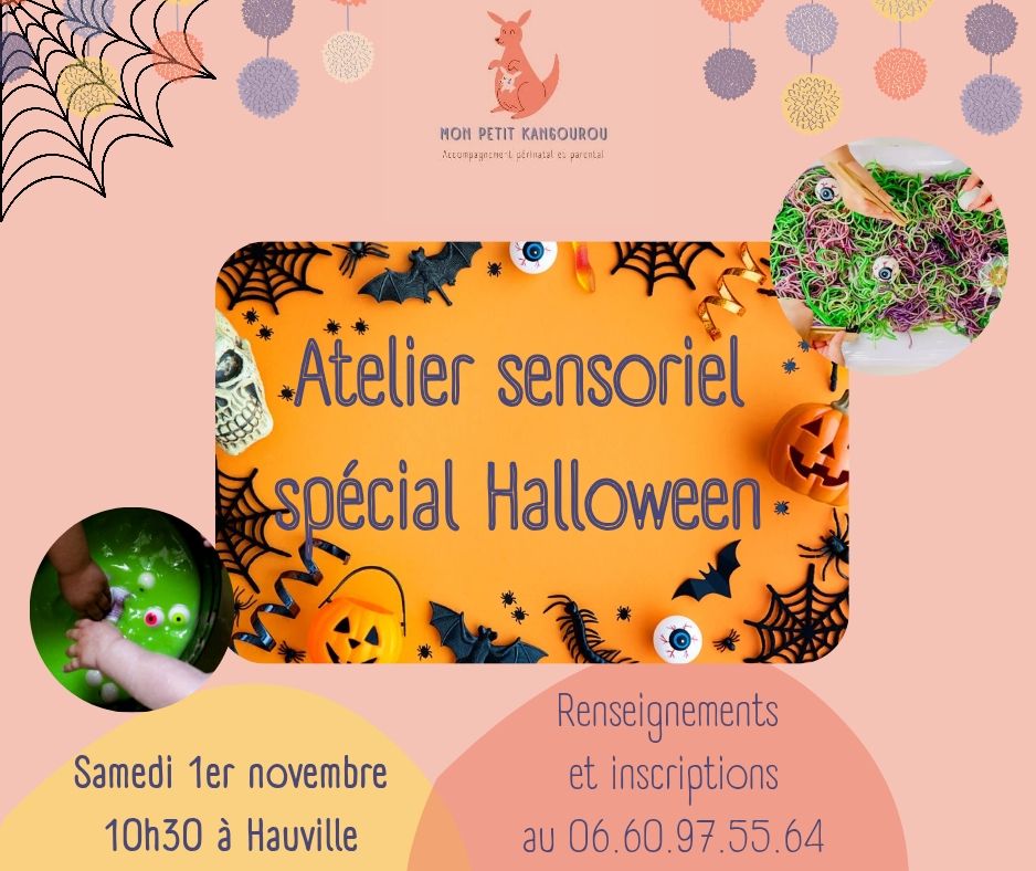 Atelier sensoriel spécial Halloween