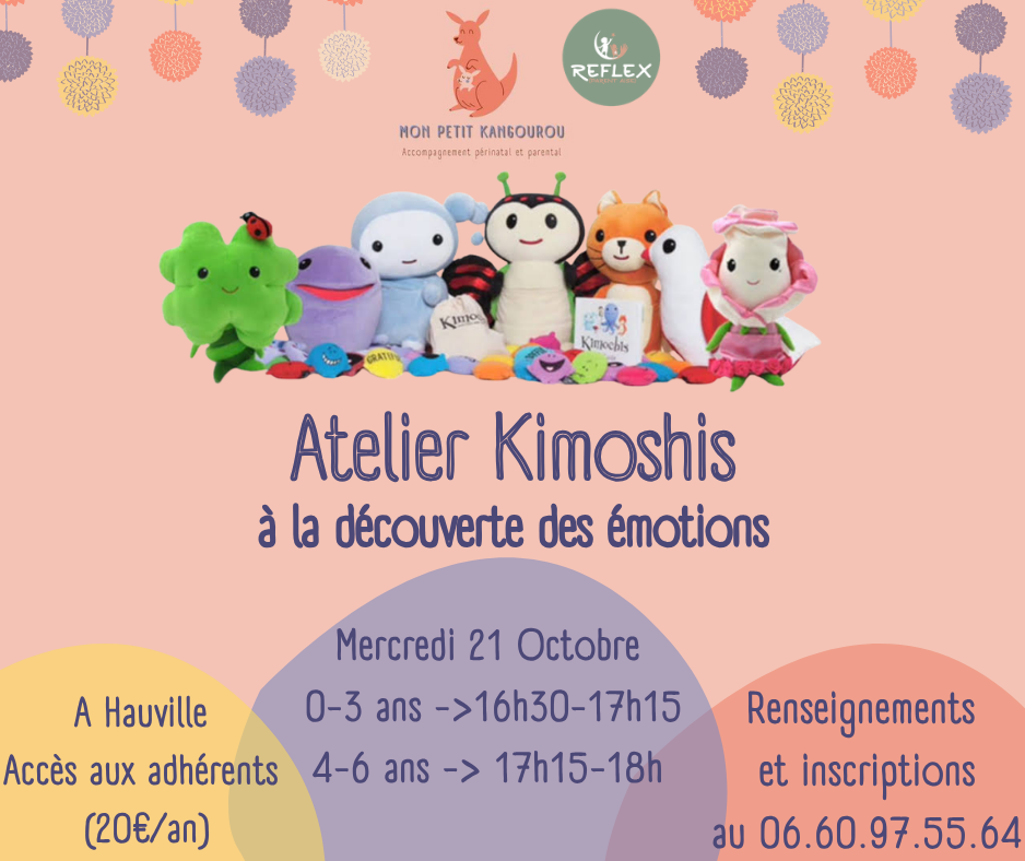 Atelier émotions Kimoshis® 0-3 ans