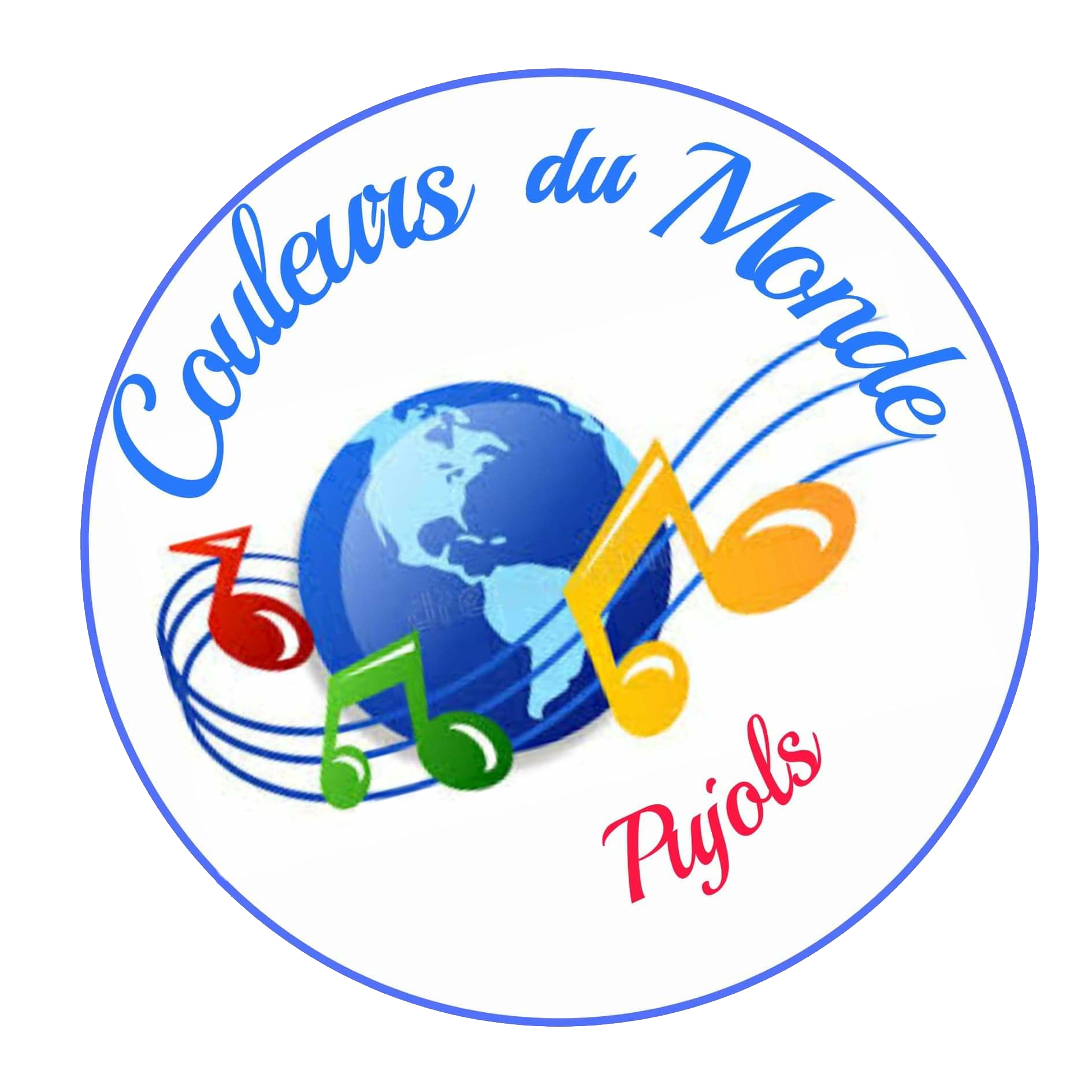 Logo couleurs du monde