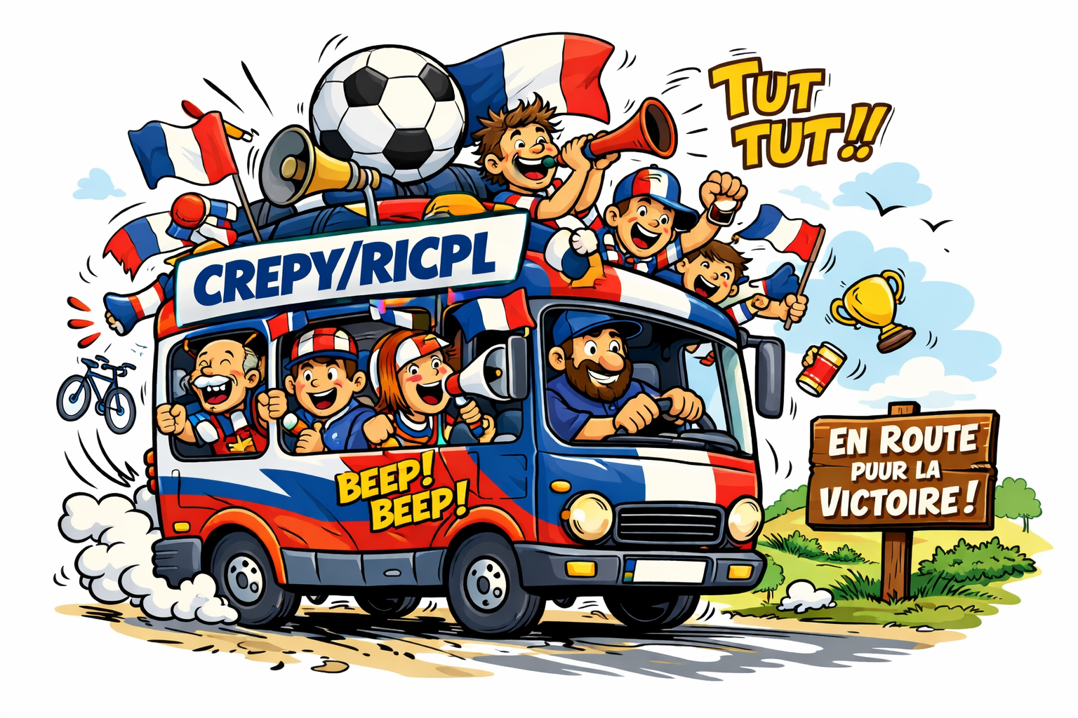 Final Haut de France - Bus des supporters