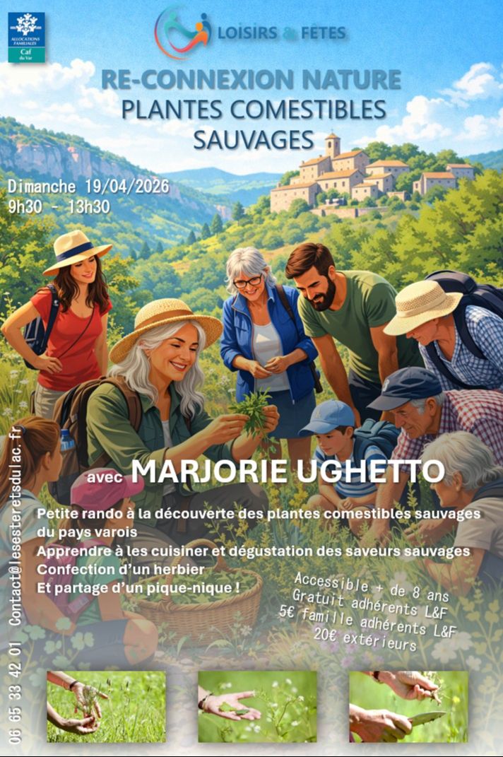 RE-CONNEXION NATURE : Sortie 'Cueillette et cuisine des plantes de nos collines'