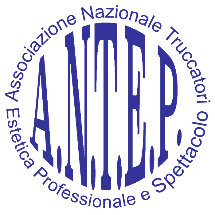 Logo A.N.T.E.P. -ASSOCIAZIONE NAZIONALE TRUCCATORI ESTETICA PROFESSIONALE E SPETTACOLO