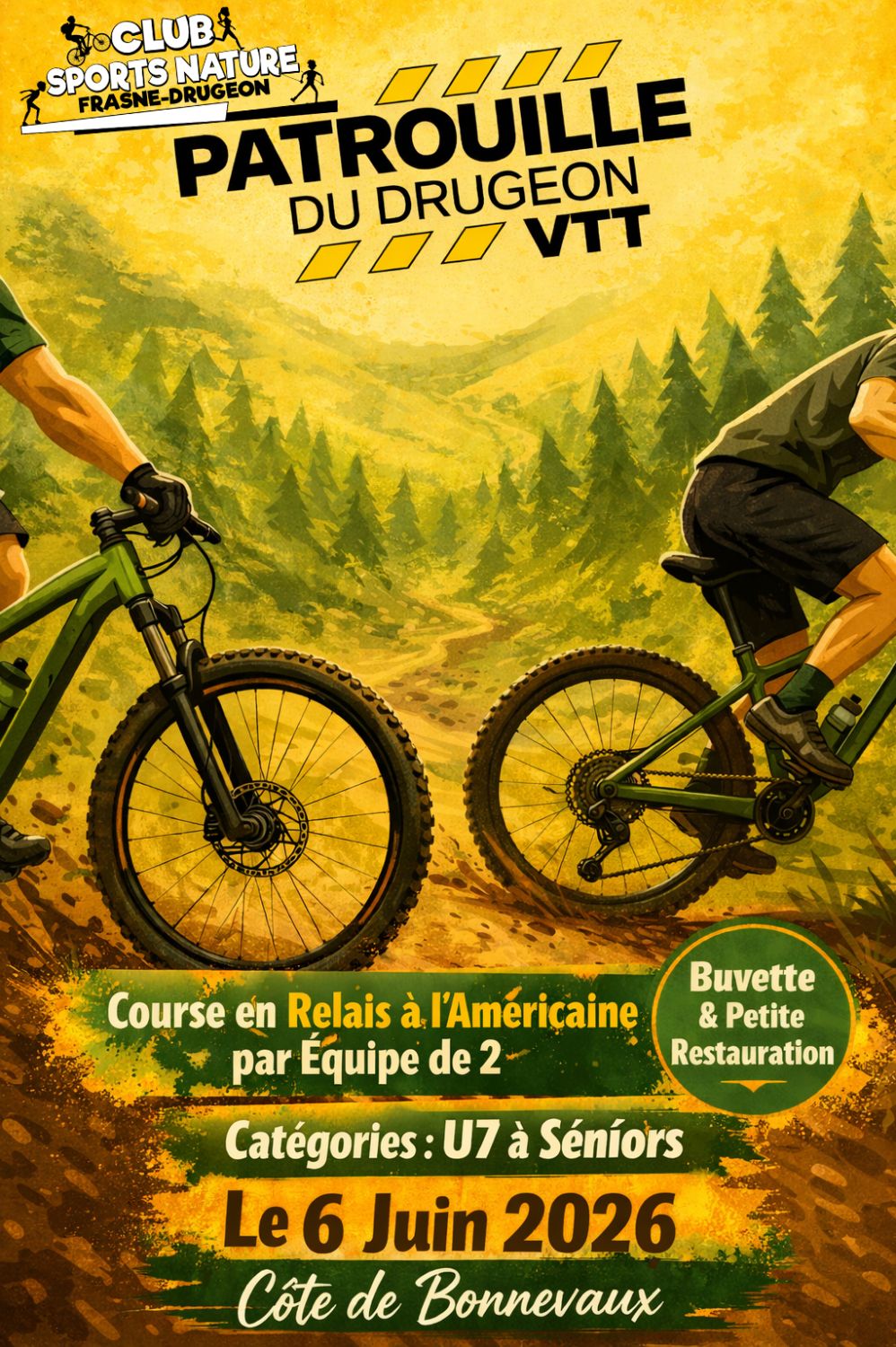 PATROUILLE DU DRUGEON VTT 2026