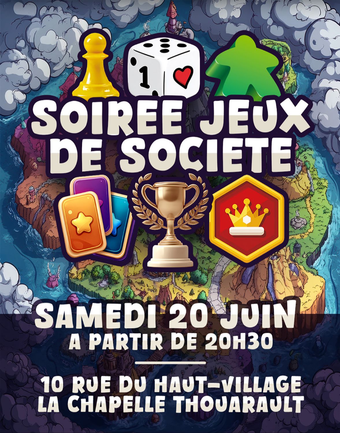 Soirée jeux de société