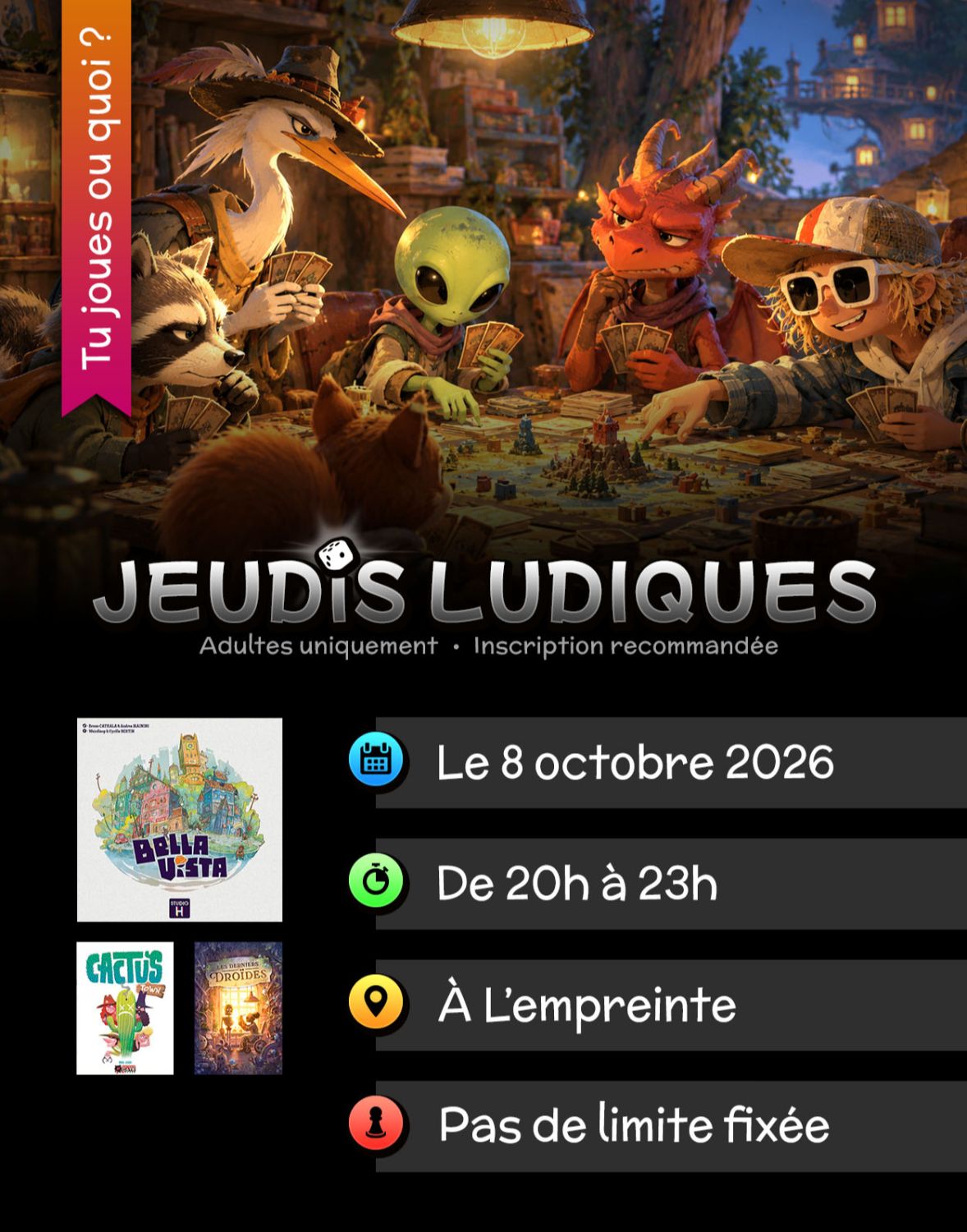 Tu joues ou quoi ?