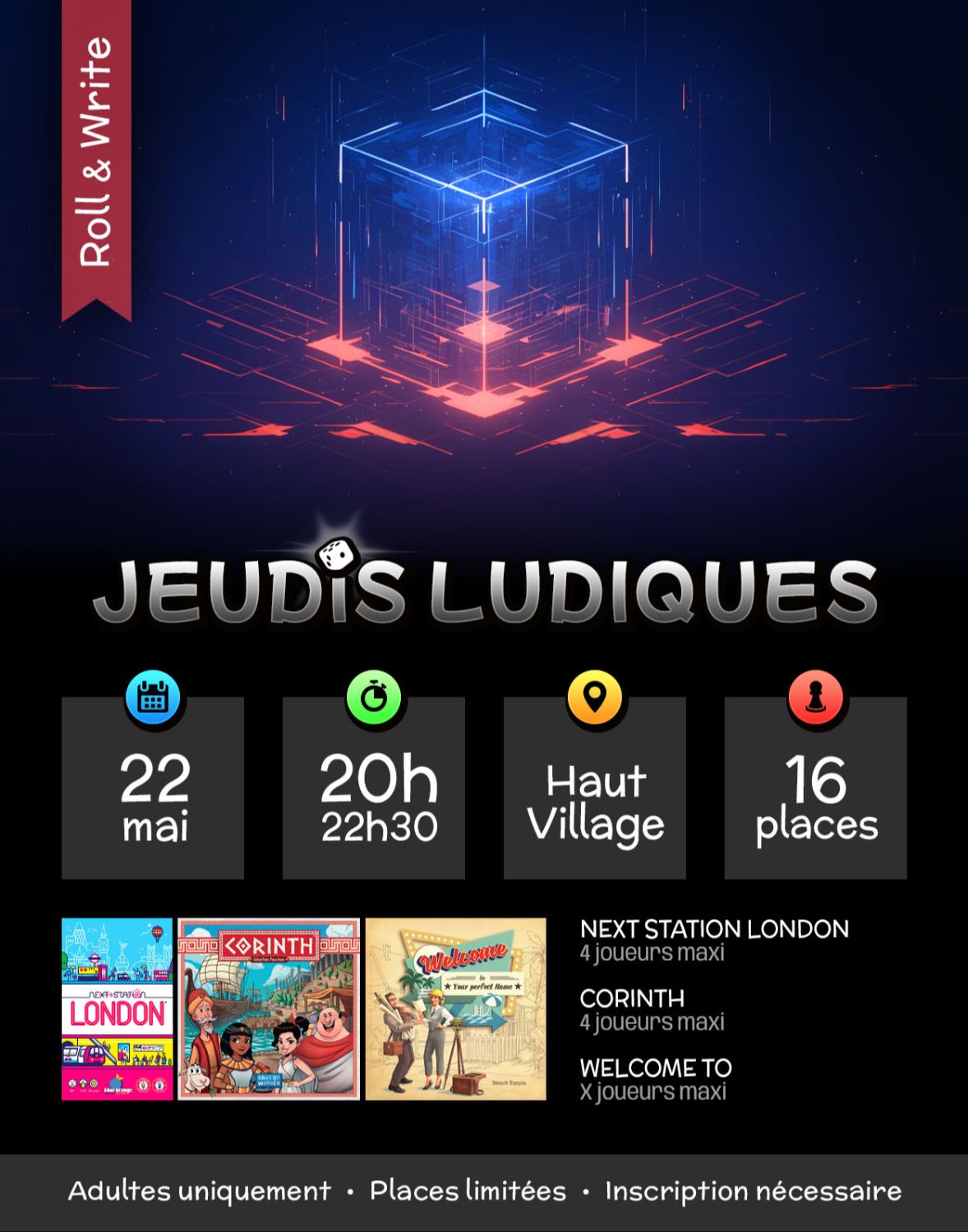 Jeudi Roll & Write
