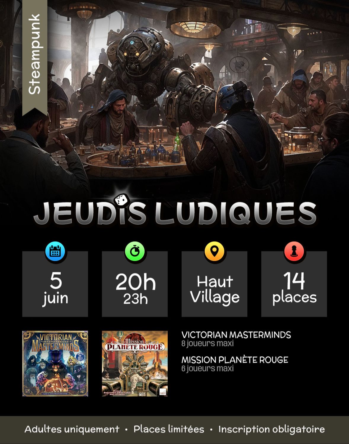 Jeudi Steampunk