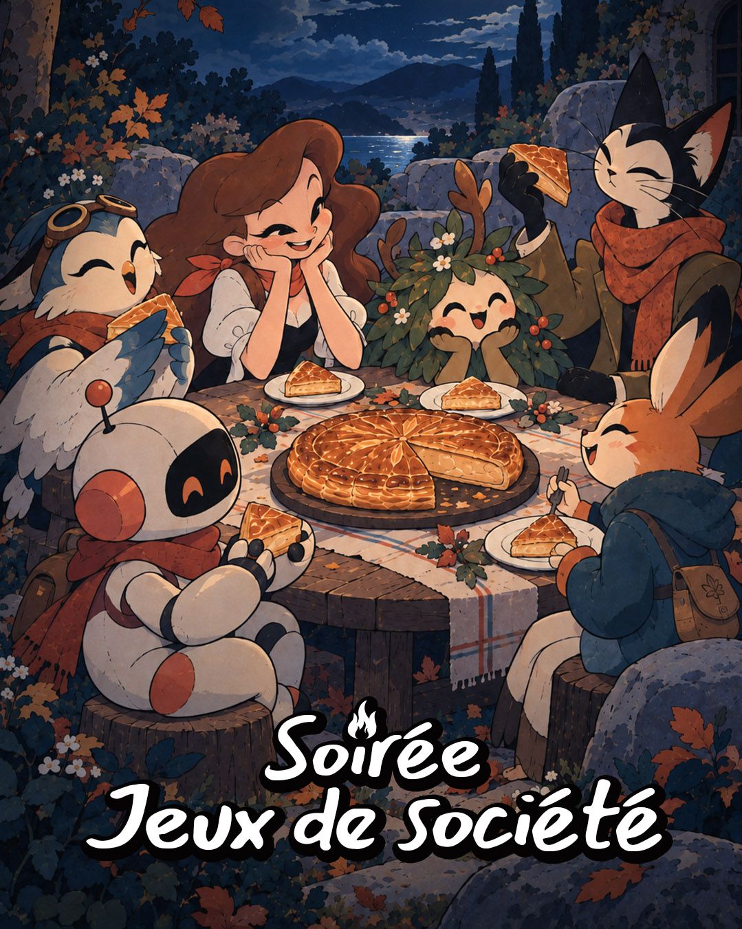 Soirée jeux + galette des rois