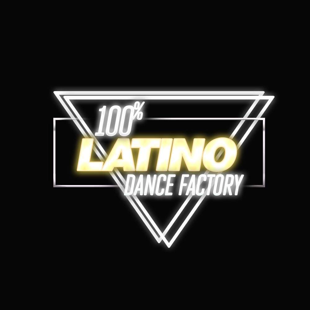 Logo 100% LATINO DANCE FACTORY