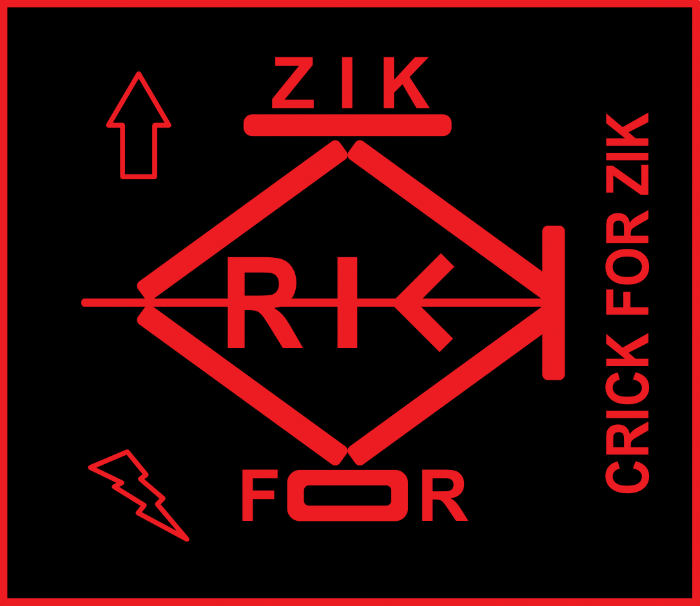 Logo CRICK FOR ZIK