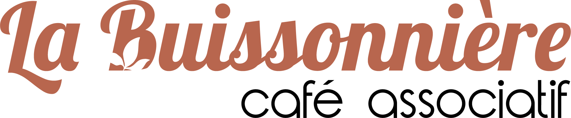 Logo La Buissonnière, café associatif