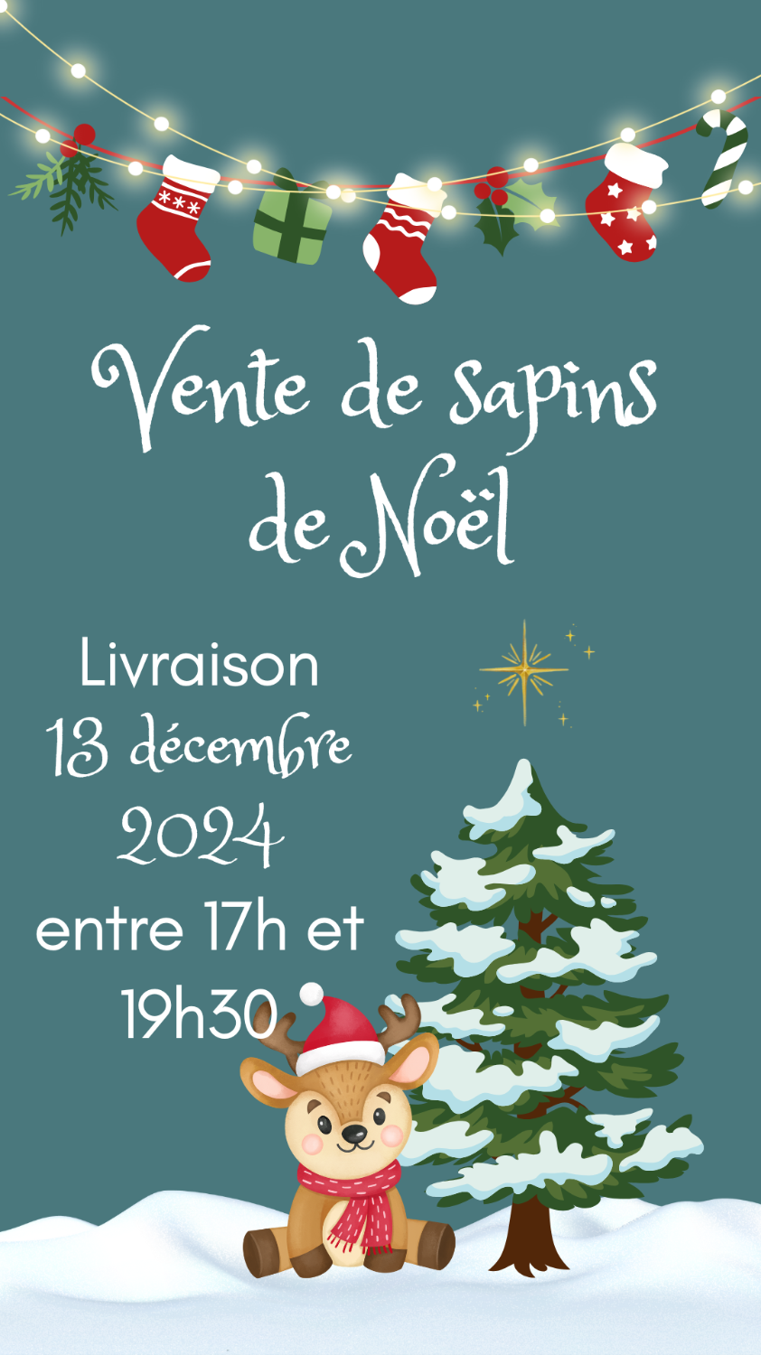 Vente de sapins