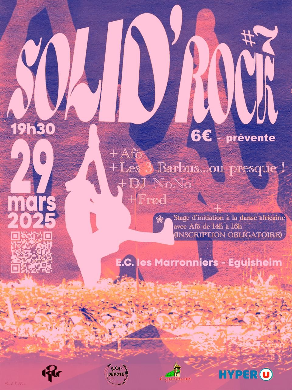 Festival Solid'Rock #7  & stage de danse africaine