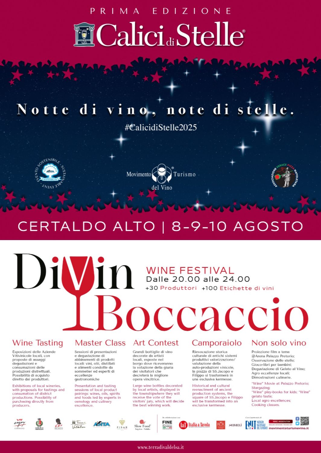Calici di Stelle DiVin Boccaccio