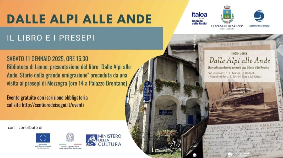 Dalle Alpi alle Ande: il libro e i presepi