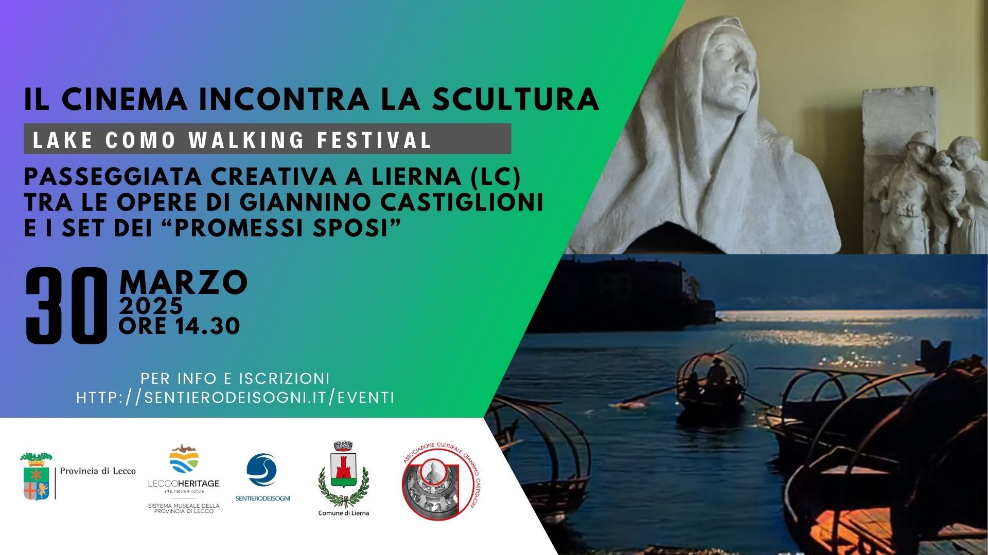 Il cinema incontra la scultura