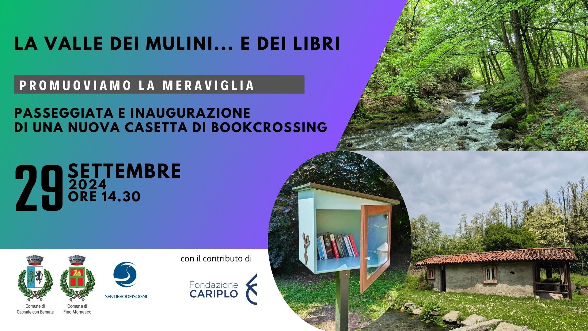 La Valle dei Mulini... e dei libri