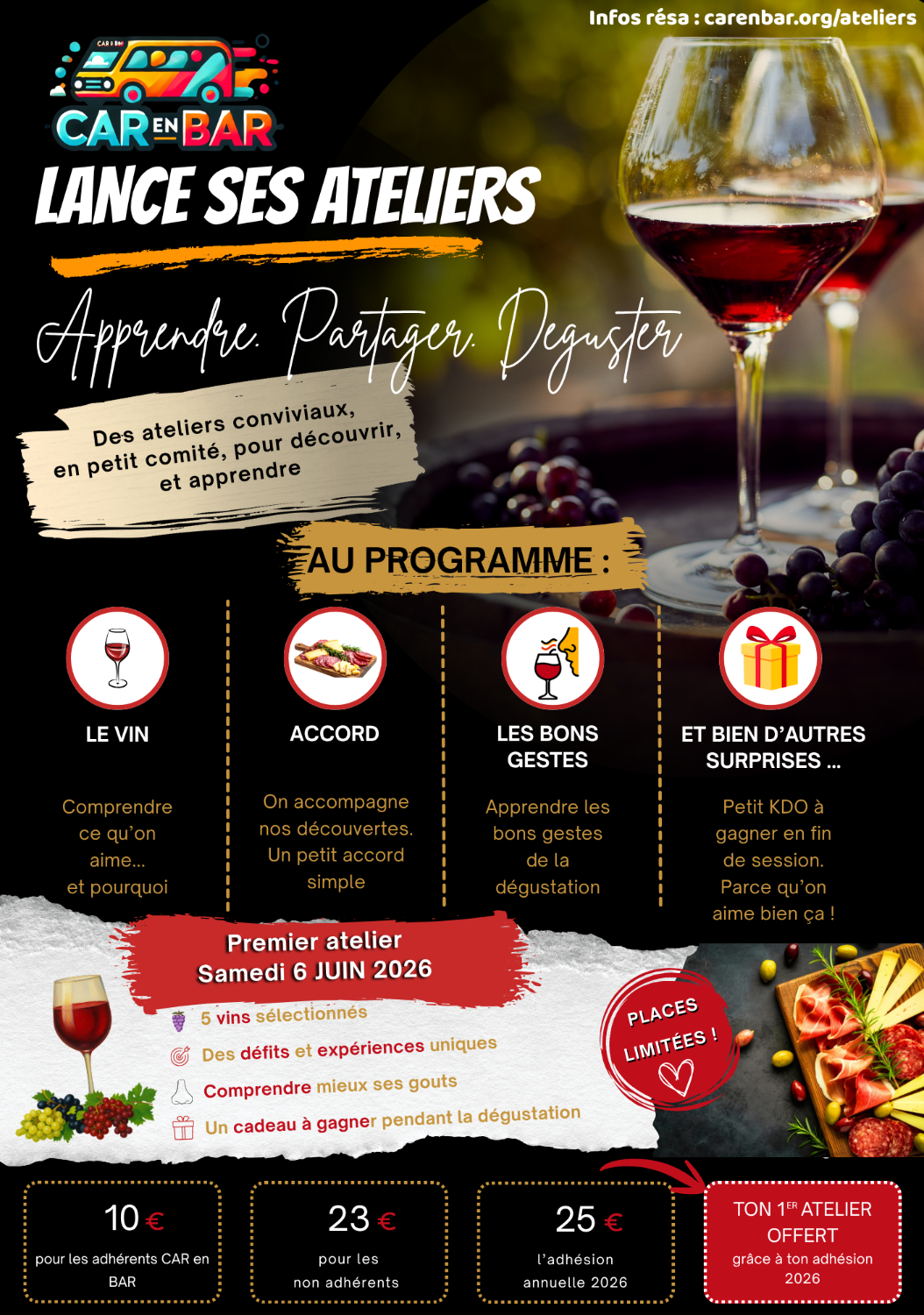 Atelier #0001 découverte du vin