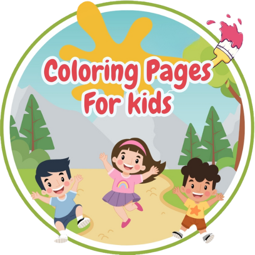 Logo Coloring Pages For Kids