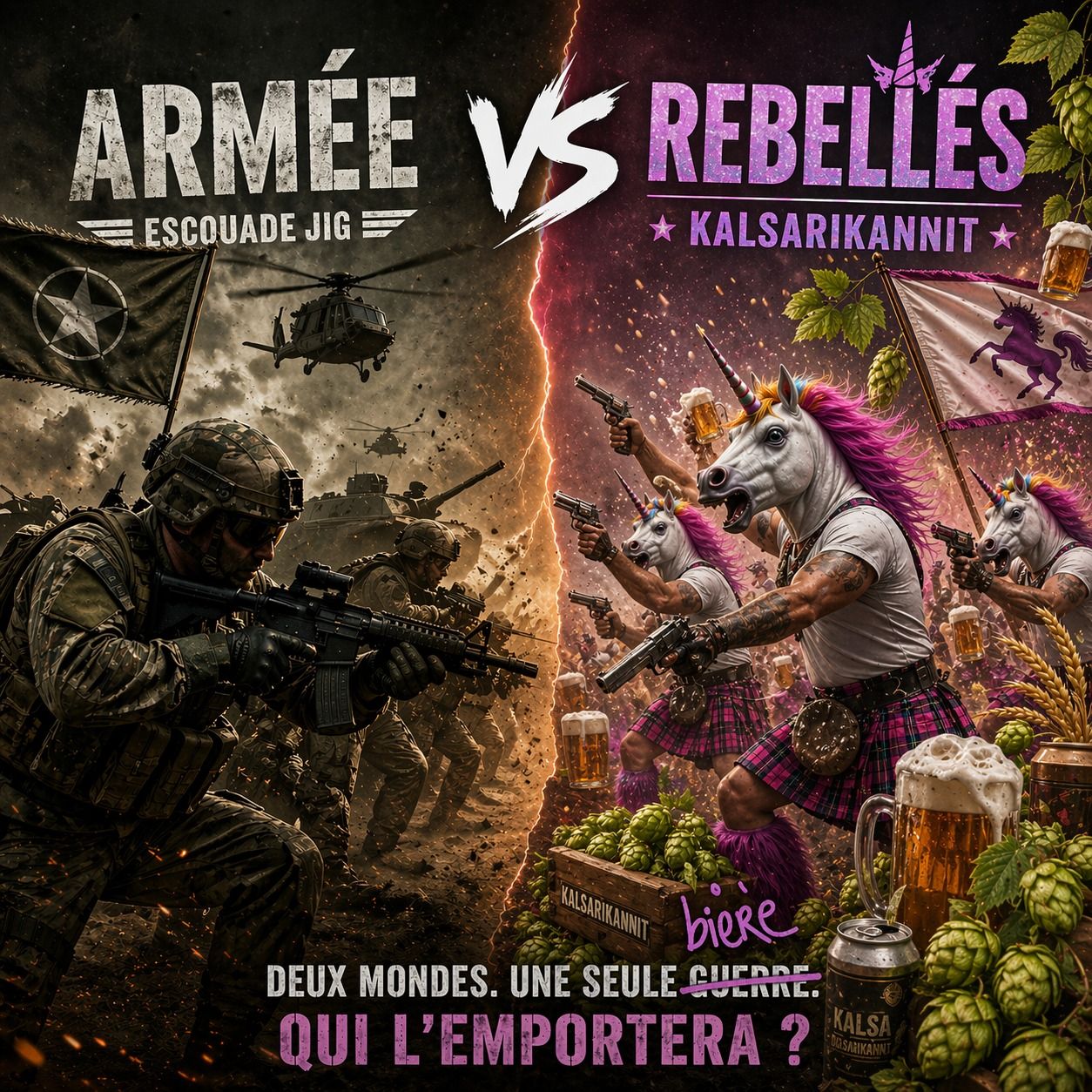 Partie spéciale REBELLES VS CAMOS du 24/05/2026
