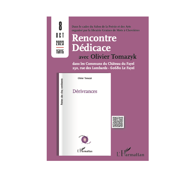 Rencontre d'auteur / Salon de la Poésie et des Arts