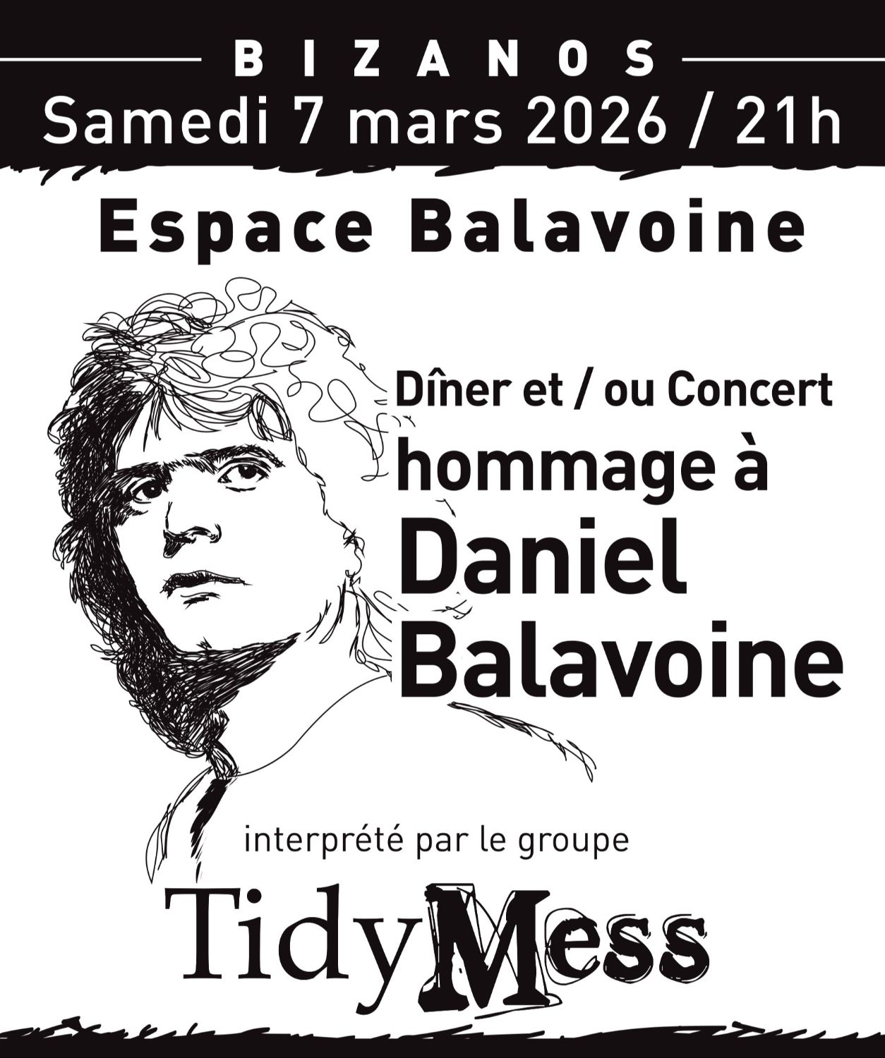 CONCERT - HOMMAGE À DANIEL BALAVOINE