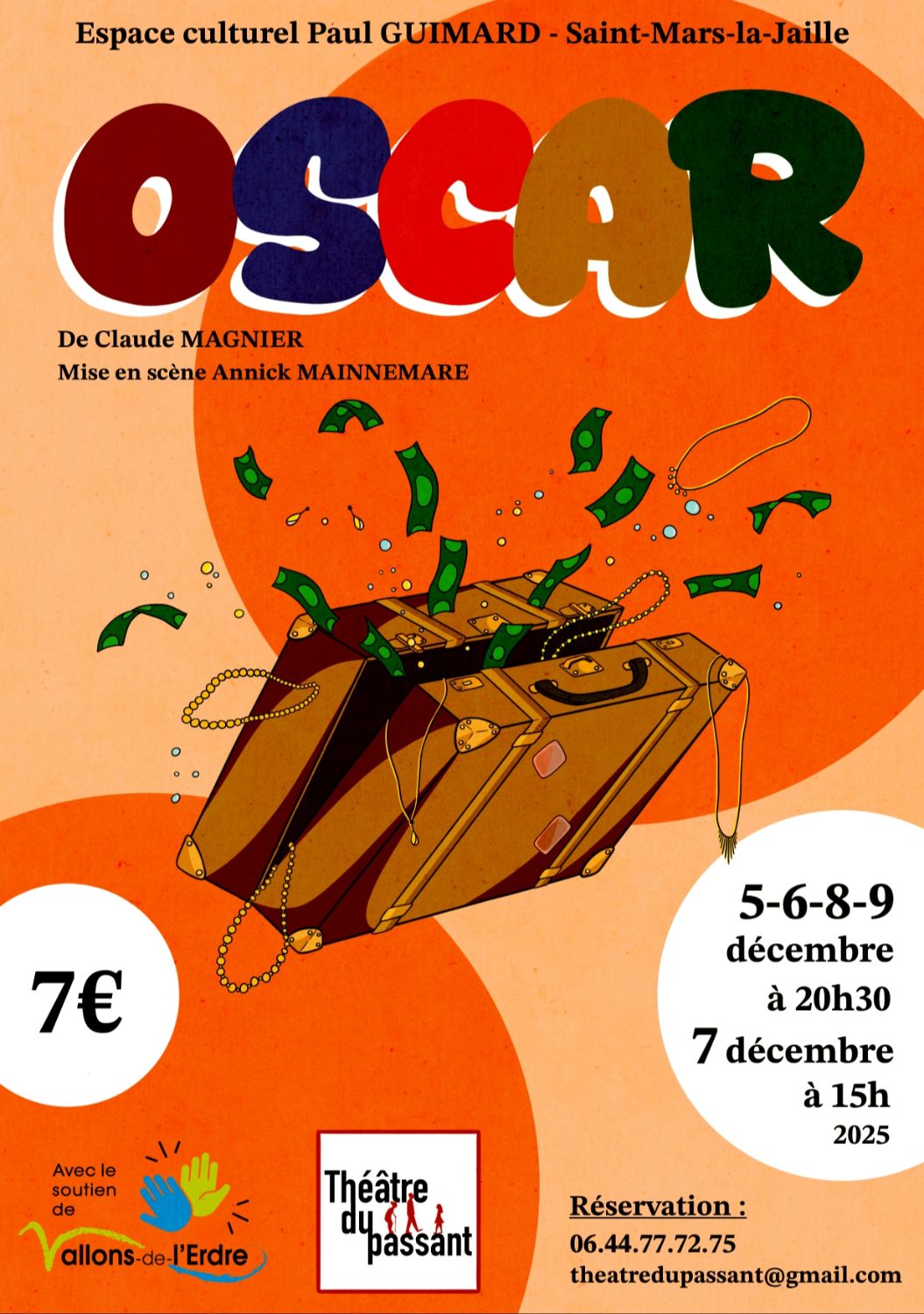 OSCAR - SAM 6 DEC - 20H30