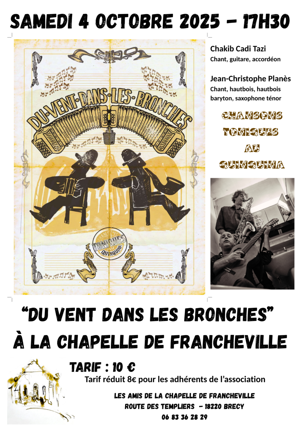 Du vent dans les bronches
