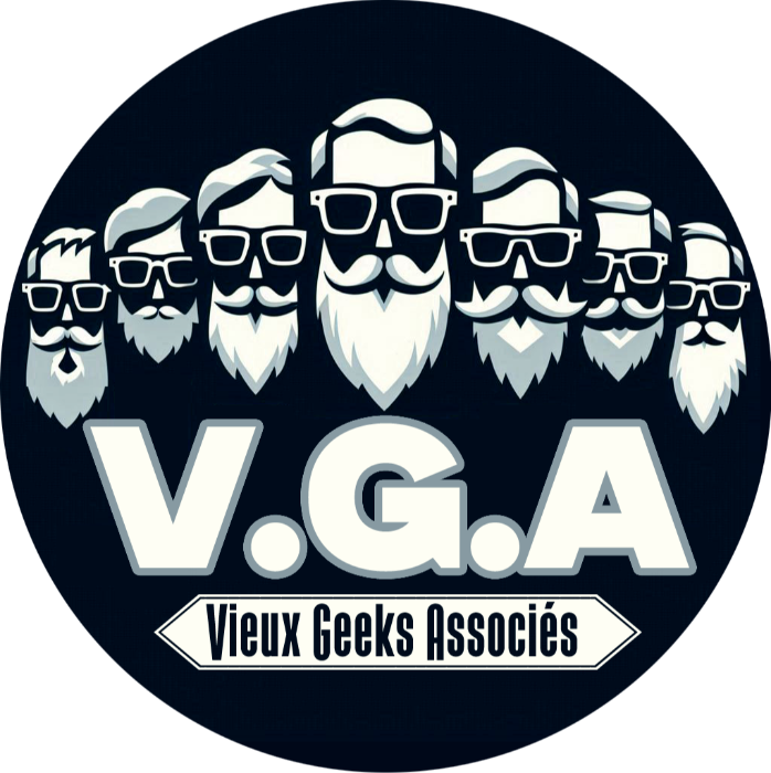 Logo Vieux Geeks Associés – V.G.A.