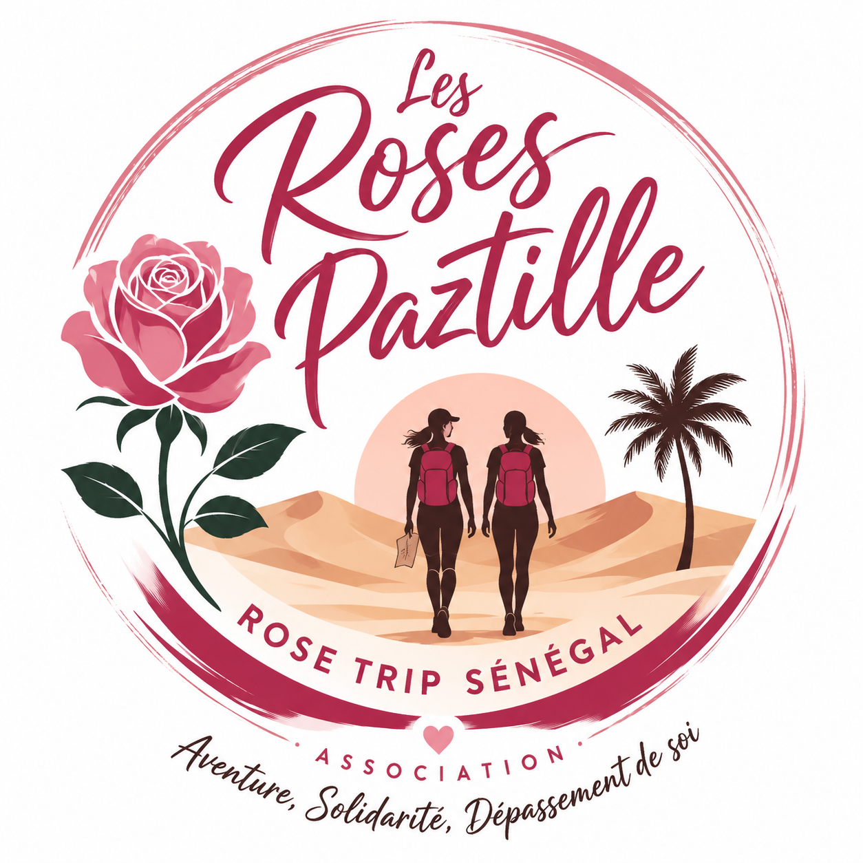 Logo Les Roses Paz'tille