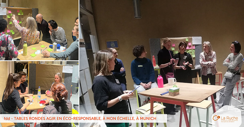 Tables rondes :  Agir en éco-responsable à mon échelle, à Munich
