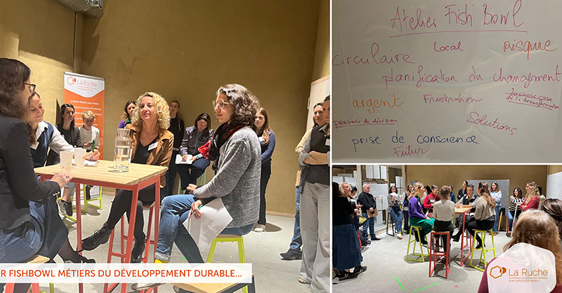 Atelier fishbowl : Métiers du développement durable, parlons-en !