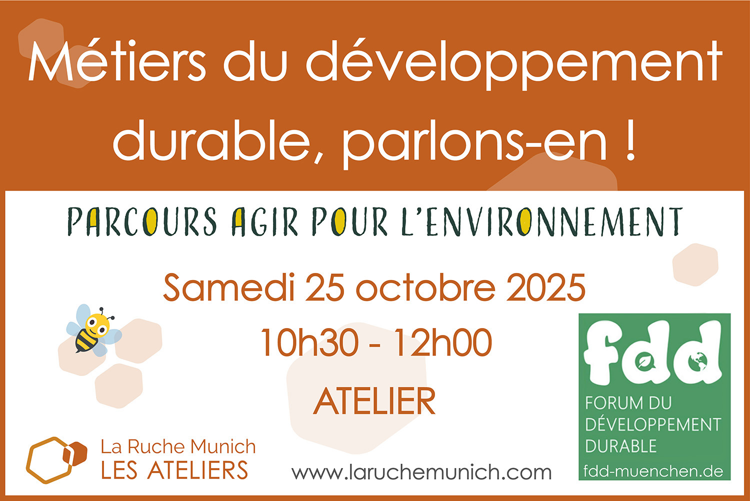 Métiers du développement durable, parlons-en