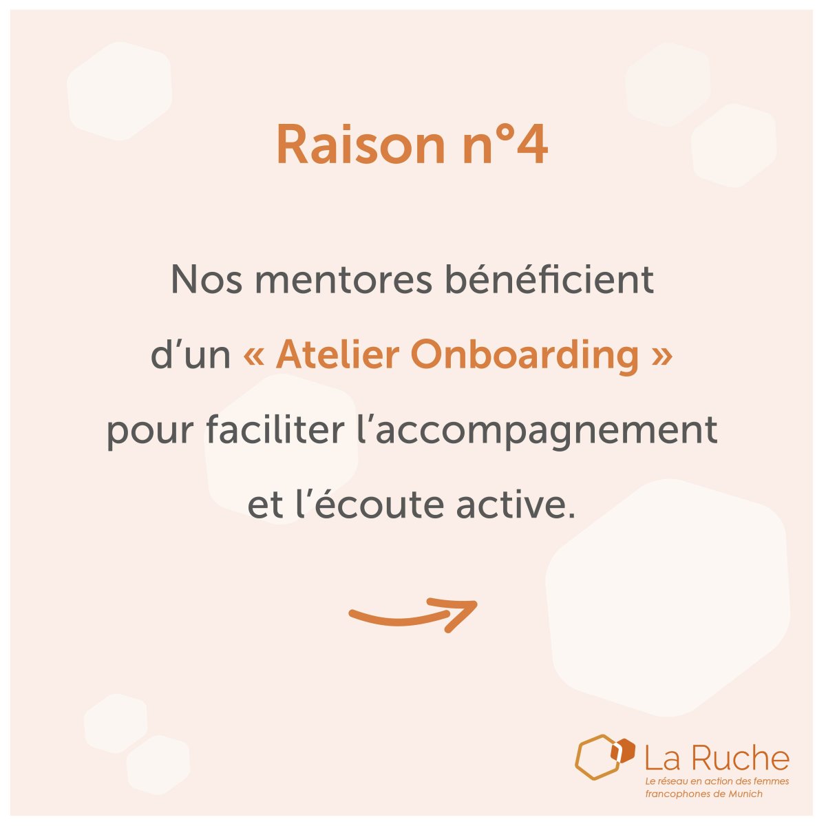 Raison 4 : les mentors bénéficient d'un Onboarding