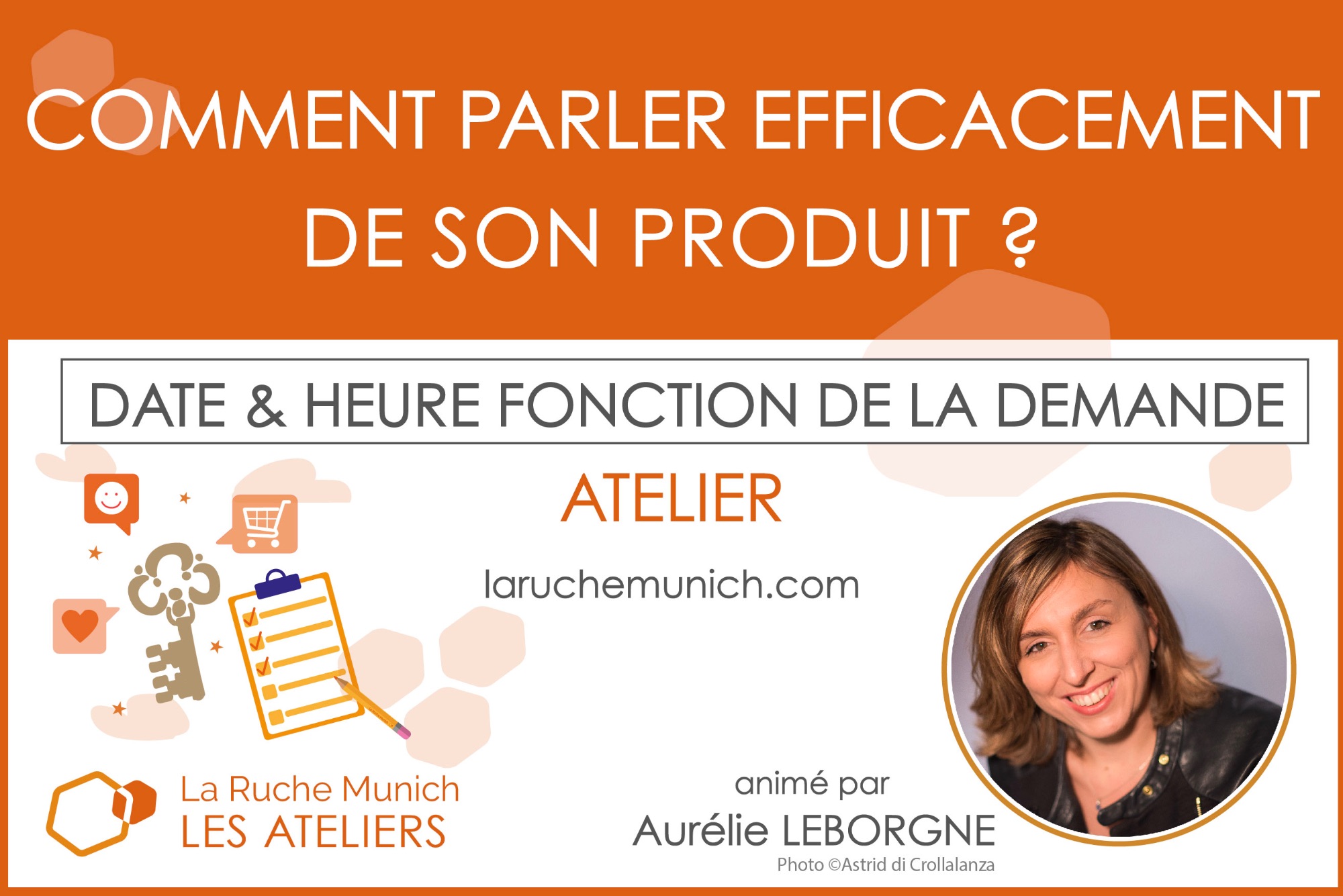 Atelier : Comment parler efficacement de son produit ? (date à choisir)