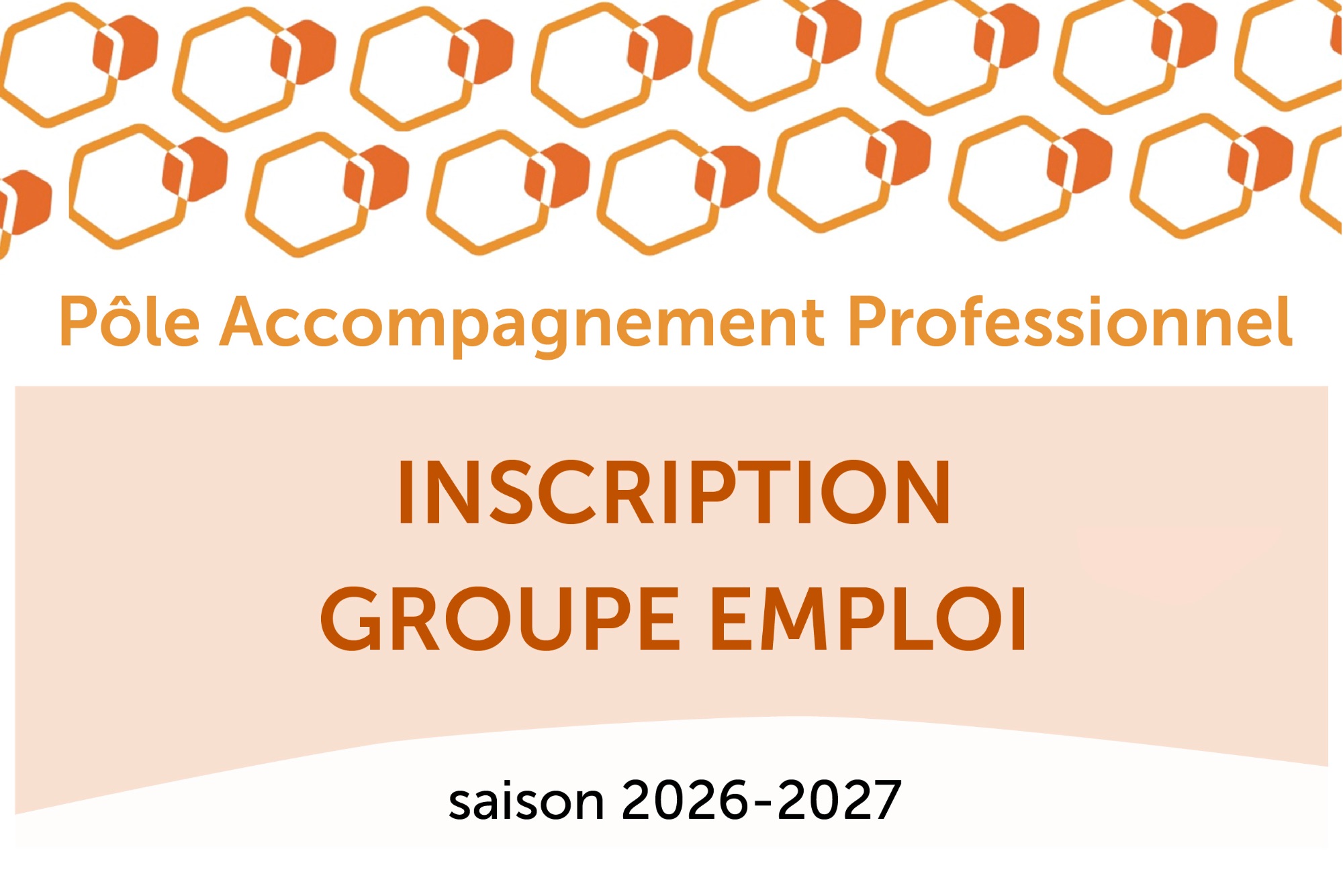 Groupe Emploi - inscription saison 2026-27