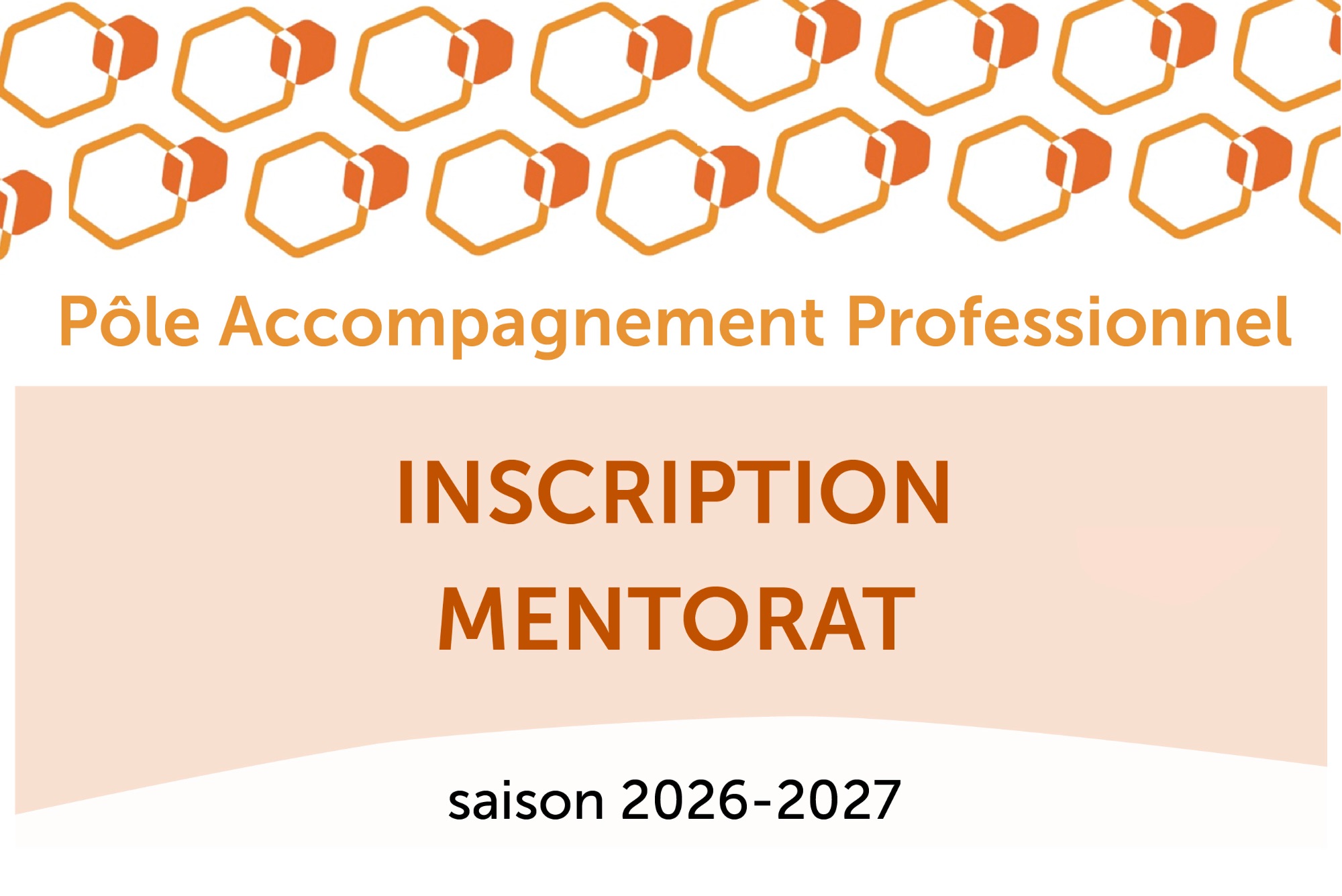 Mentorat - inscription saison 2026-27