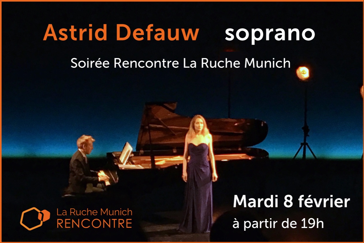 Soirée Rencontre avec Astrid Defauw, soprano