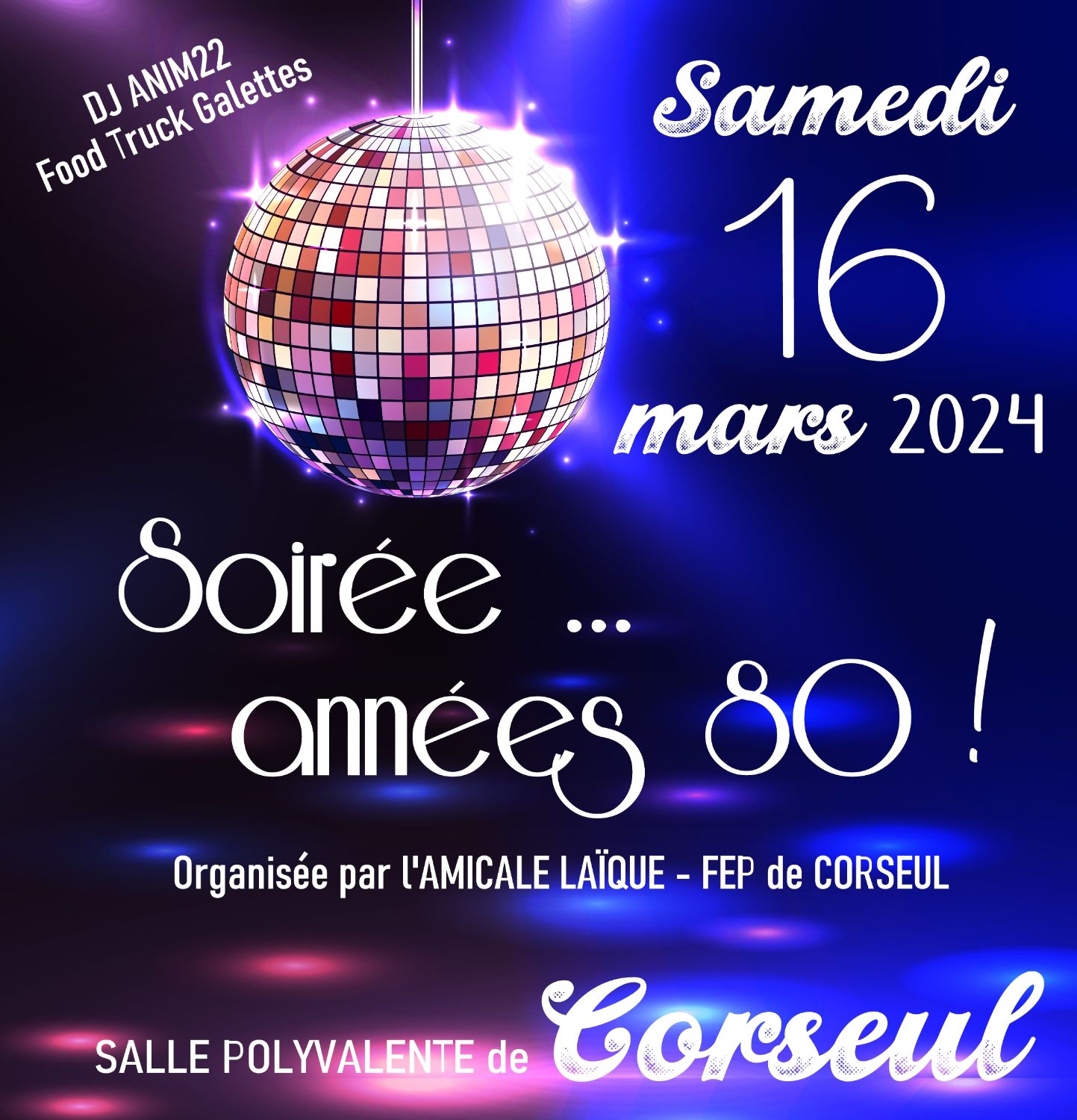 Soirée Années 80's