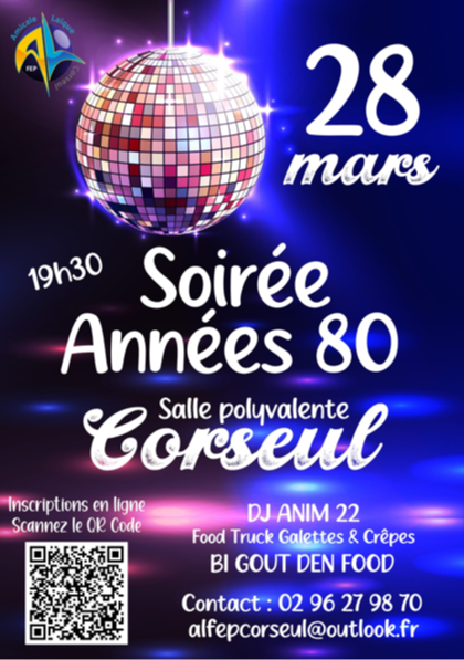 Soirée Années 80's 2026