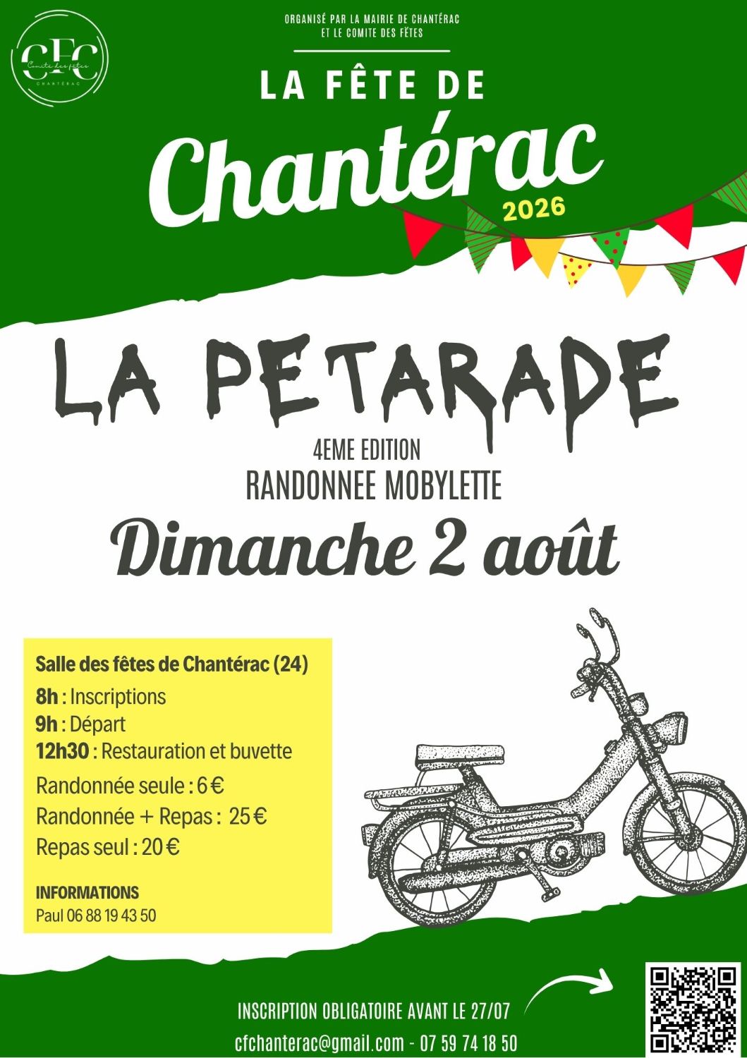La Pétarade - Rando Mobylette