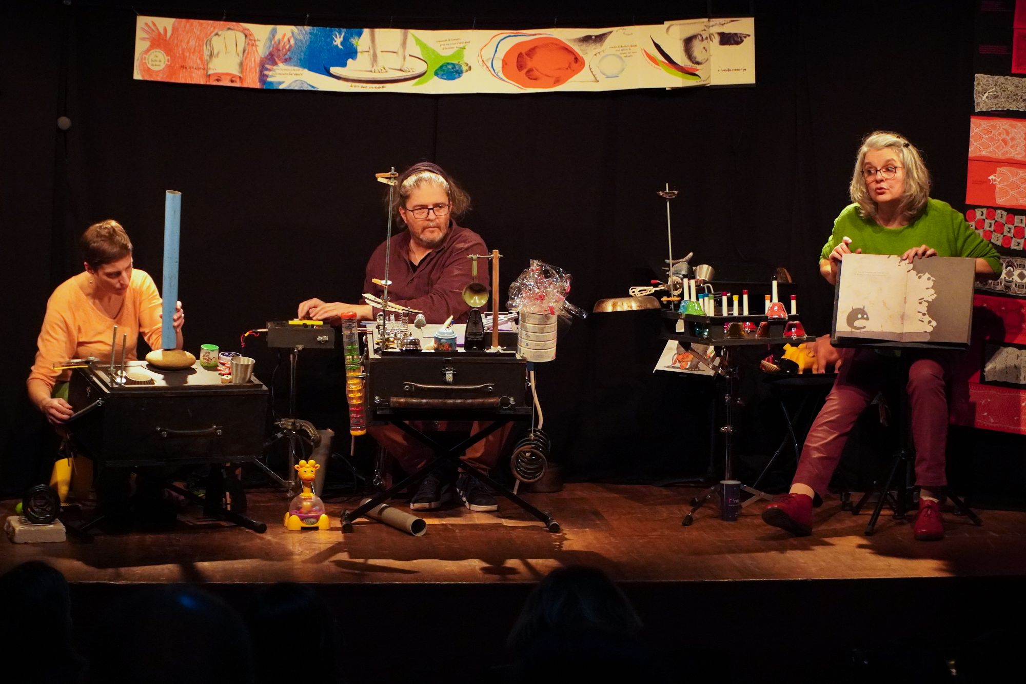 JAZZ au DOMAINE...         LES COLPORTEURS D'HISTOIRES SONORES