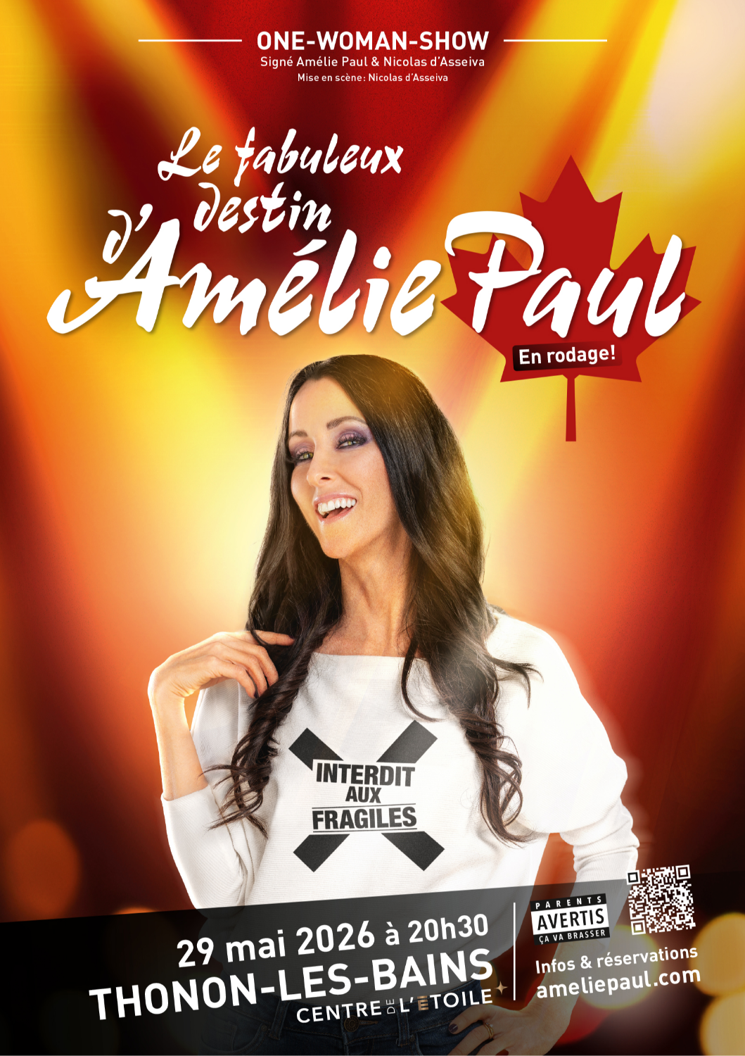 Amélie Paul « Le fabuleux destin d’Amélie Paul »